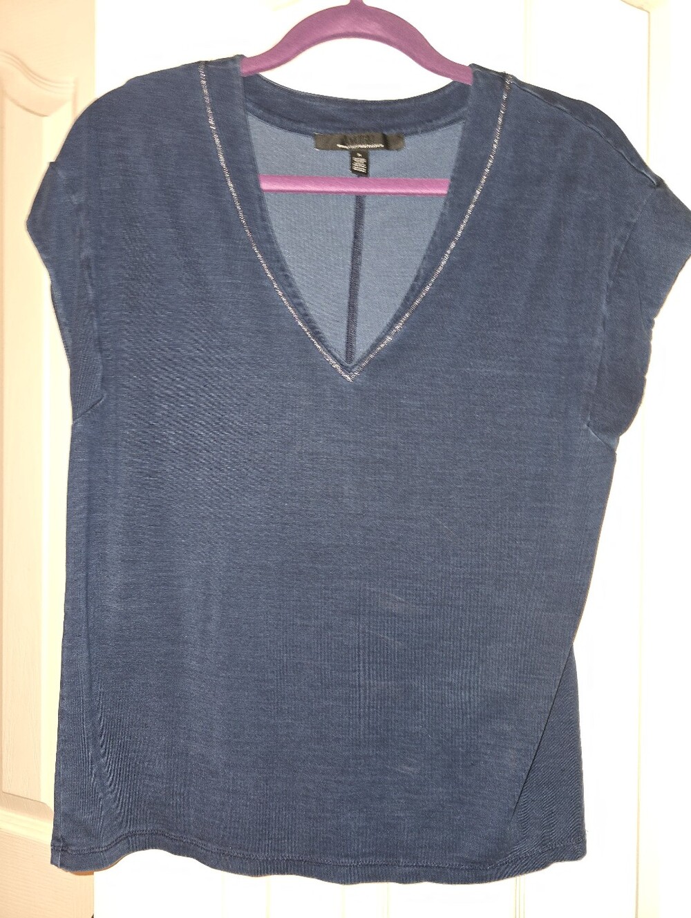 White House Black Market V-neck Shirt